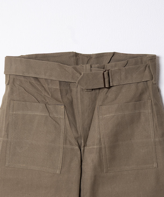 1940-50's FRENCH ARMY MOTORCYCLE PANTS DEAD STOCK - 1