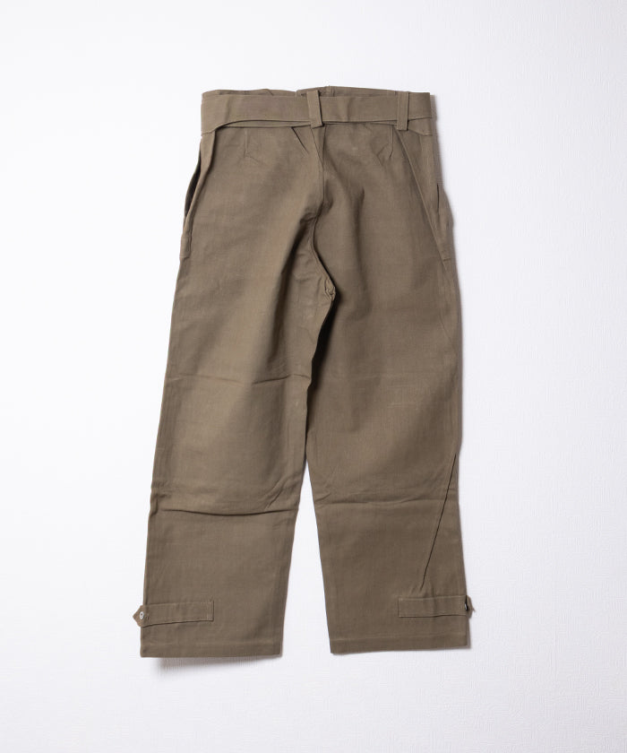 1940-50's FRENCH ARMY MOTORCYCLE PANTS DEAD STOCK - 1