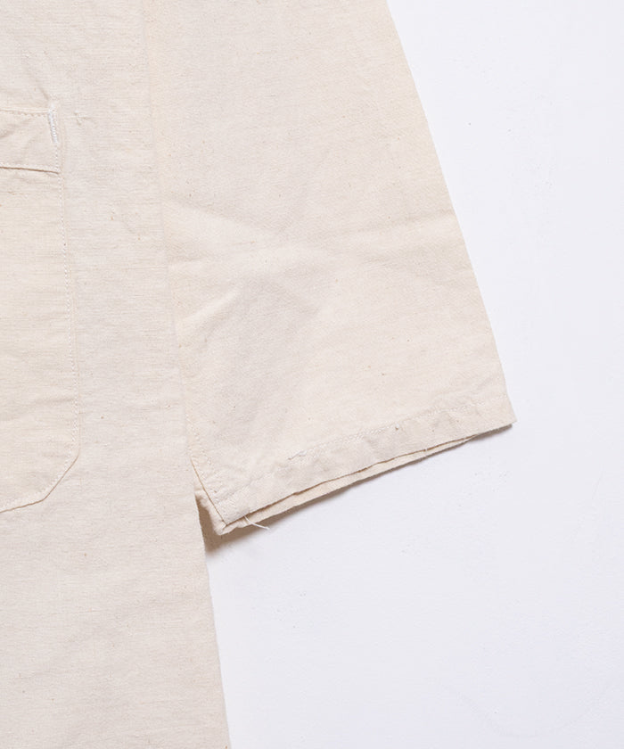 1940's FRENCH MILITARY S.S.A. HOSPITAL COAT DEADSTOCK