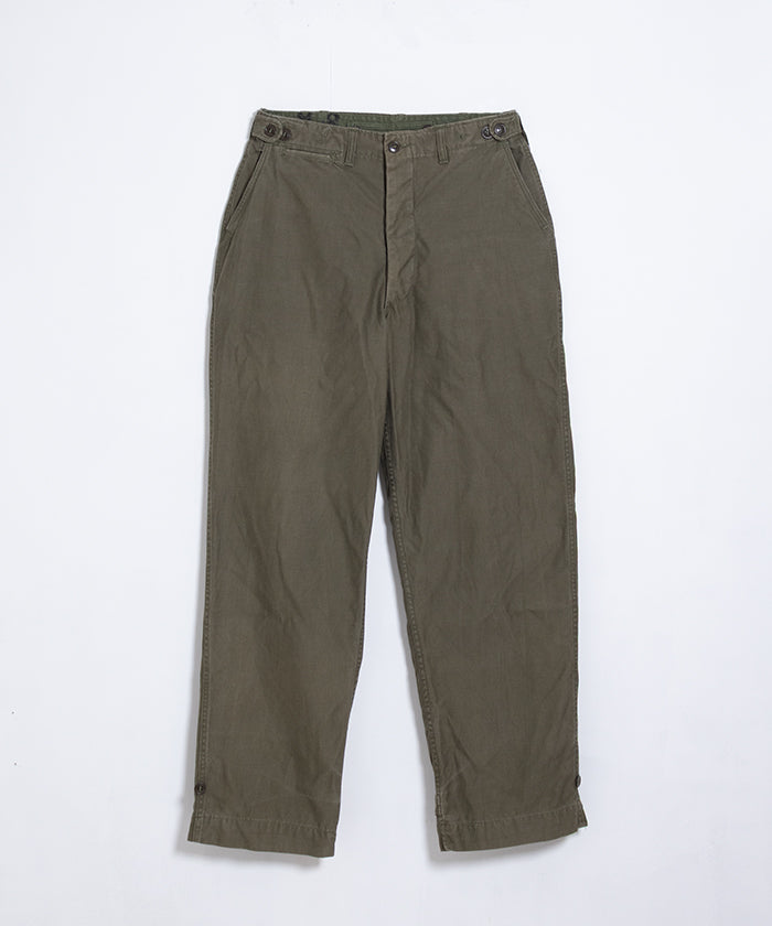 1940’s US ARMY M43 FIELD PANTS - 34 ×34 / 1940年代 アメリカ軍 M1943 フィールドパンツ ビンテージ ヴィンテージ 古着 軍モノ ミリタリーパンツ 神奈川 鎌倉 オンラインショップ 通販