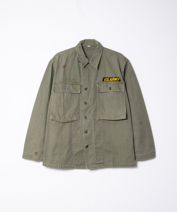 1940's US ARMY M43 HBT JACKET 13 STAR BUTTON - 1