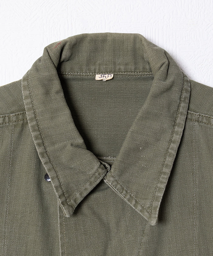 1940's US ARMY M43 HBT JACKET 13 STAR BUTTON - 1
