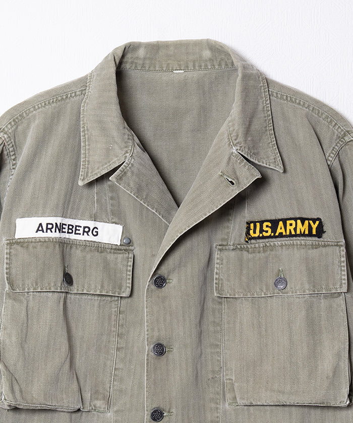 1940's US ARMY M43 HBT JACKET 13 STAR BUTTON - 2