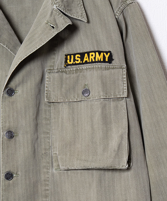 1940's US ARMY M43 HBT JACKET 13 STAR BUTTON - 2