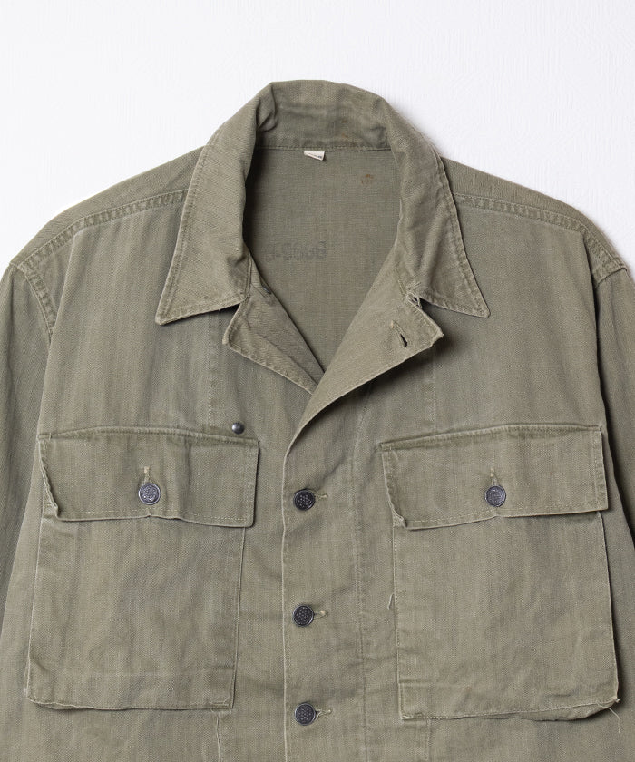 1940's US ARMY M43 HBT JACKET 13 STAR BUTTON - 3