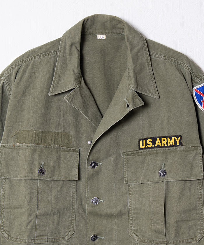 1940's US ARMY M43 M47 HBT JACKET 13 STAR BUTTON
