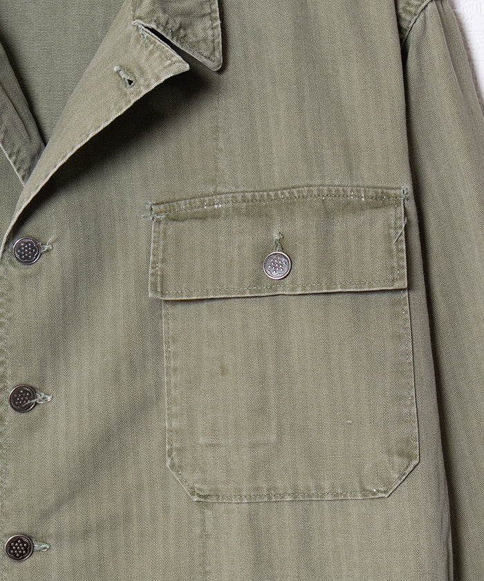1940's US ARMY M47 HBT JACKET 13 STAR BUTTON