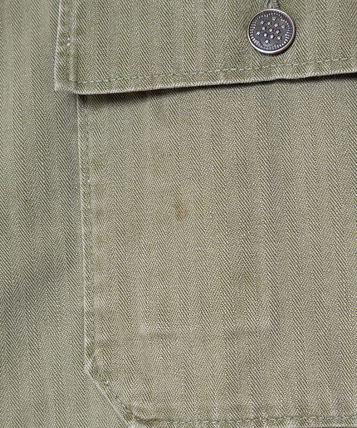 1940's US ARMY M47 HBT JACKET 13 STAR BUTTON