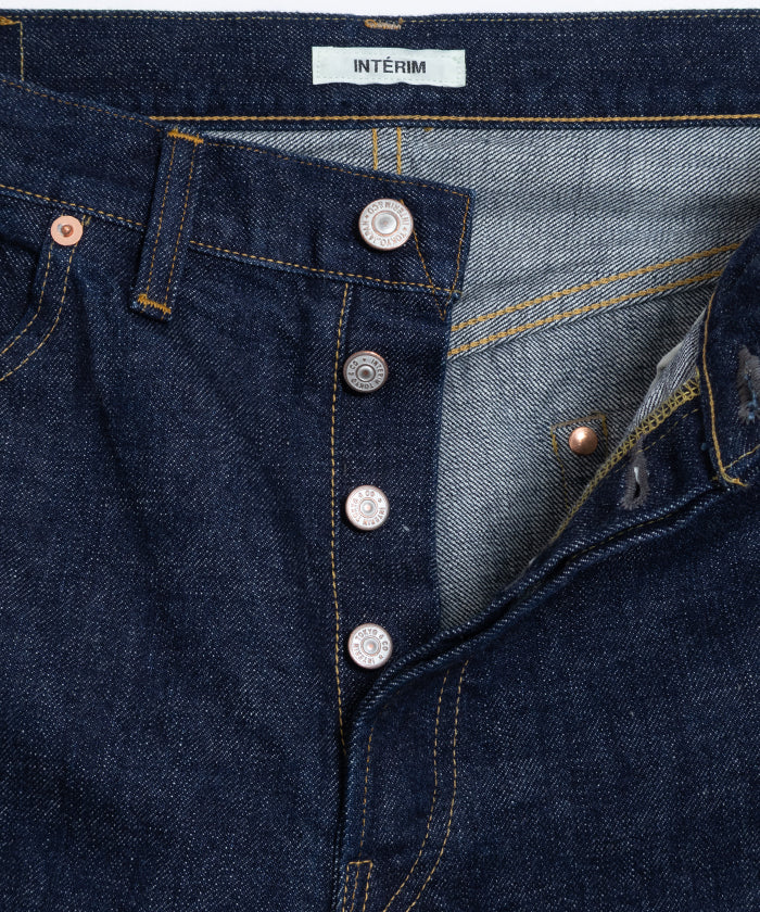 【INTÉRIM】1947XX SHUTTLE DENIM TROUSERS / インテリム 1947XX シャトル デニム トラウザーズ パンツ 2025SS 2025春夏 正規取扱店 神奈川 鎌倉 オンラインショップ 通販
