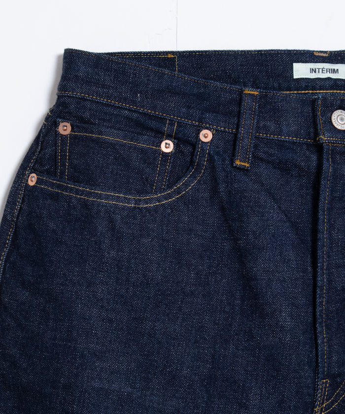 【INTÉRIM】1947XX SHUTTLE DENIM TROUSERS / インテリム 1947XX シャトル デニム トラウザーズ パンツ 2025SS 2025春夏 正規取扱店 神奈川 鎌倉 オンラインショップ 通販