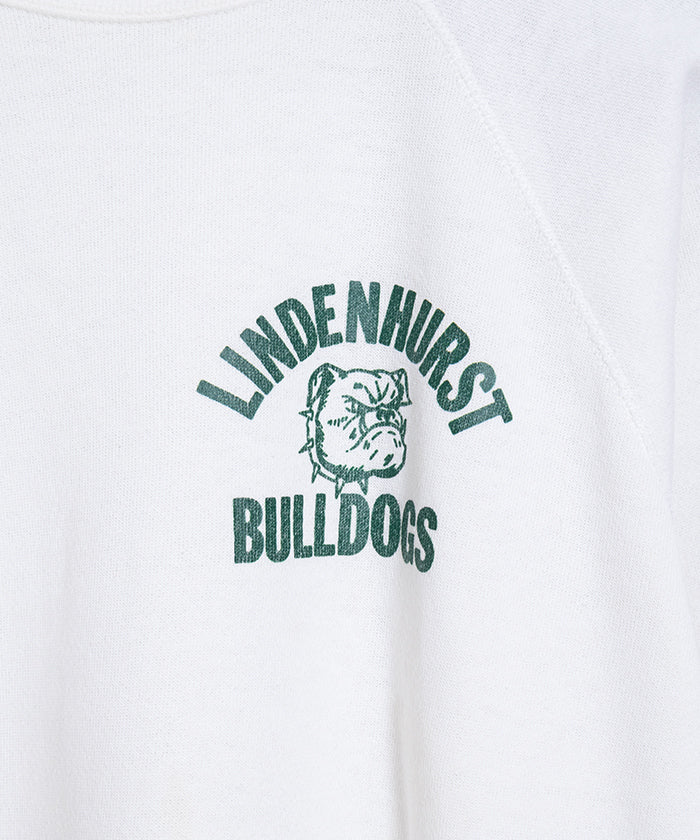 1960年的船员脖子出汗衬衫Lindenhurst Bulldogs