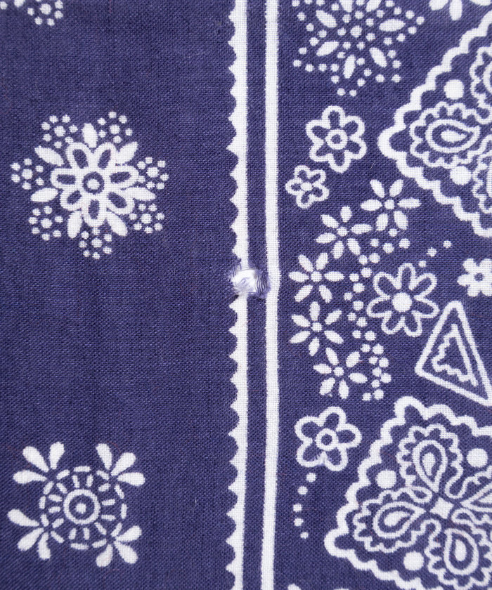 1960’s USA BANDANA RN13960 COOKIE - NAVY