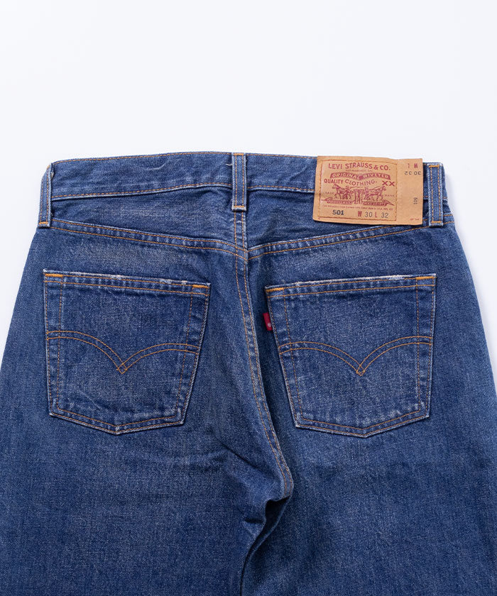 2000’s Levi's 501 INDIGO DENIM MADE IN USA - W30 L32 / リーバイス501 インディゴデニム アメリカ製