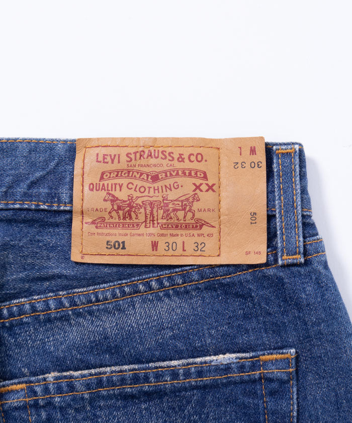 2000’s Levi's 501 INDIGO DENIM MADE IN USA - W30 L32 / リーバイス501 インディゴデニム アメリカ製