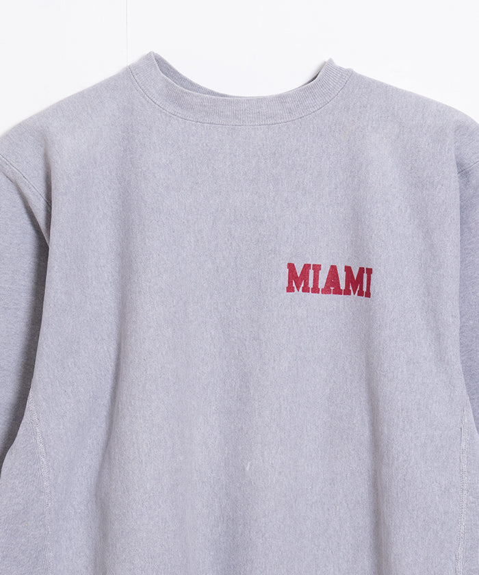 1990's CHAMPION REVERSE WEAVE SWEATSHIRT MADE IN USA MIAMI
