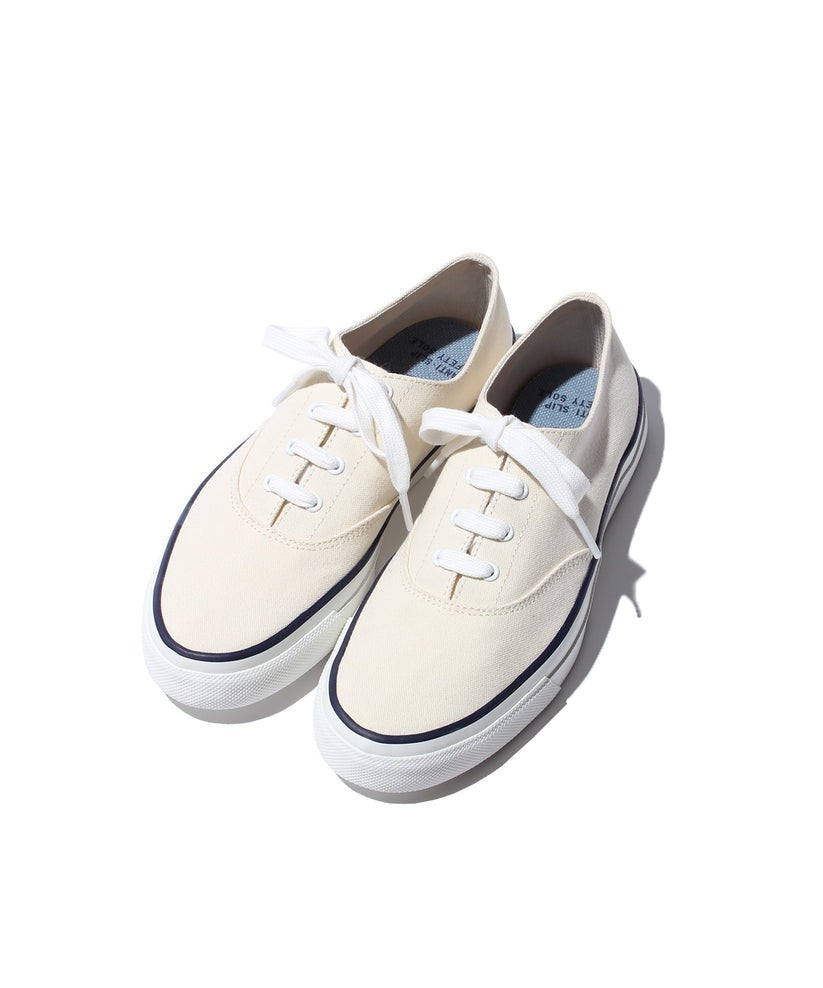 【ANATOMICA】WAKOUWA DECK SHOES LOW WHT SOLE - OFF WHITE / アナトミカ ワクワ デッキシューズ