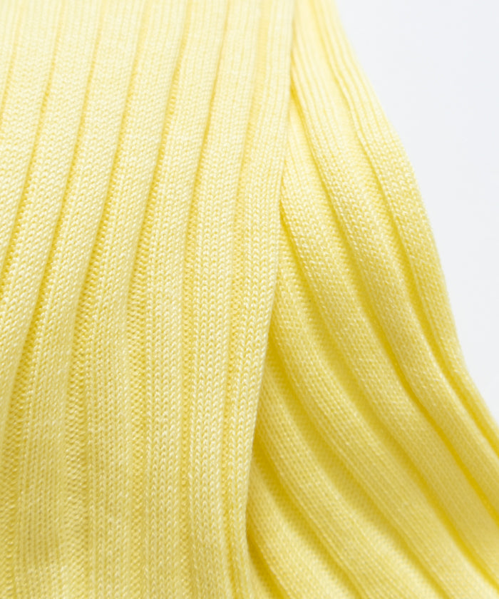 【Pantherella】5614 DANVERS -CITRINE / パンセレラ ダンバース コットン リブ ソックス ‐ ARZACH KAMAKURA 正規取扱店 神奈川 鎌倉 オンラインショップ 通販