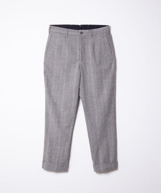 ANDOVER PANT WOOL STRIPED HB - LT GREY