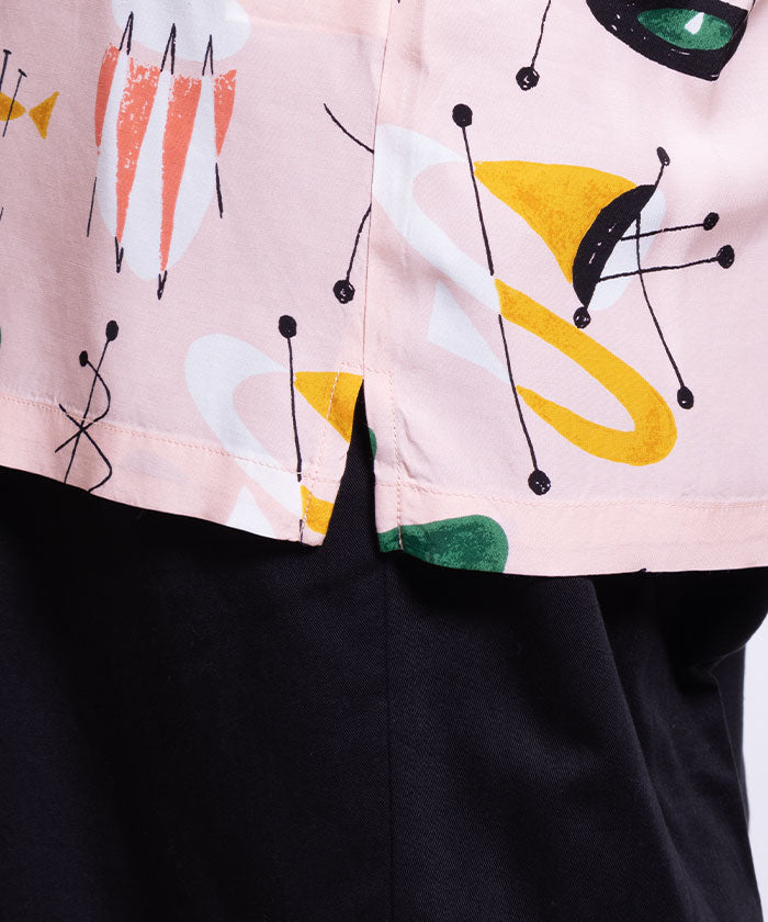 ATOMIC SHORT SLEEVE - PINK - A'r139 Kamakura