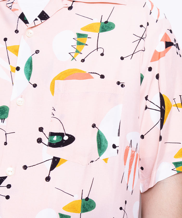 ATOMIC SHORT SLEEVE - PINK - A'r139 Kamakura
