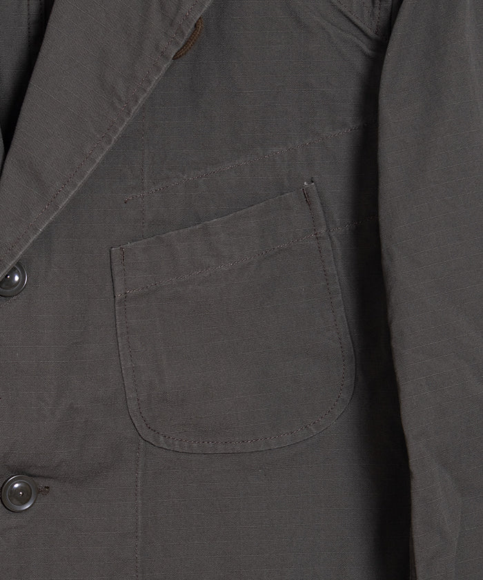 【ENGINEERED GARMENTS】BEDFORD JACKET HEAVYWEIGHT RIPSTOP - OLIVE / エンジニアドガーメンツ ベッドフォードジャケット ヘビーウェイト リップストップ 2025AW 2025秋冬 正規取扱店 神奈川 鎌倉 オンラインショップ 通販