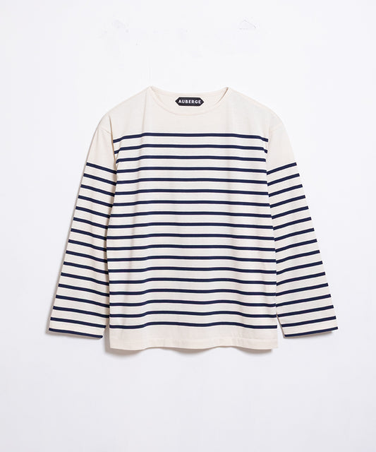 【AUBERGE】BIG CHARLOTTEⅡ - OFF WHITE × NAVY / オーベルジュ ビッグシャルロット2 2025AW 2025秋冬 正規取扱店 神奈川 鎌倉 オンラインショップ 通販