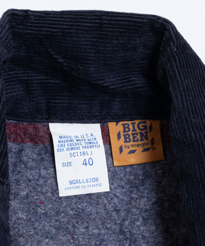 1970's BIGBEN WRANGLER DENIM ZIP JACKET / ビッグベン ラングラー デニム ジップ ジャケット デニム Gジャン アメリカ製 40サイズ オンラインショップ 通販 神奈川 鎌倉