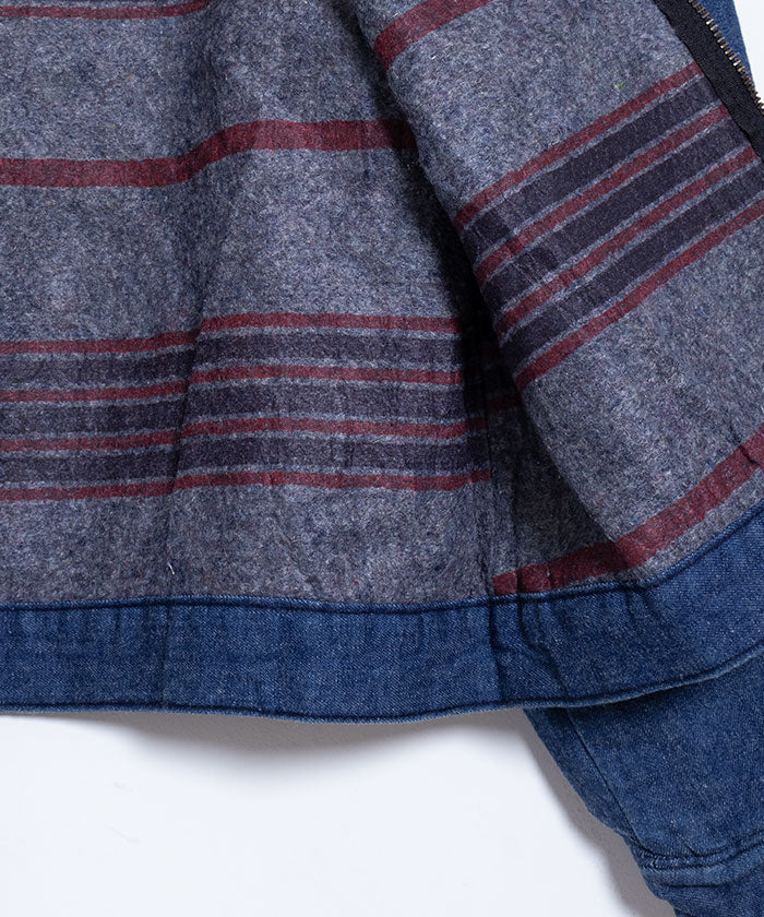 1970's BIGBEN WRANGLER DENIM ZIP JACKET / ビッグベン ラングラー デニム ジップ ジャケット デニム Gジャン アメリカ製 40サイズ オンラインショップ 通販 神奈川 鎌倉