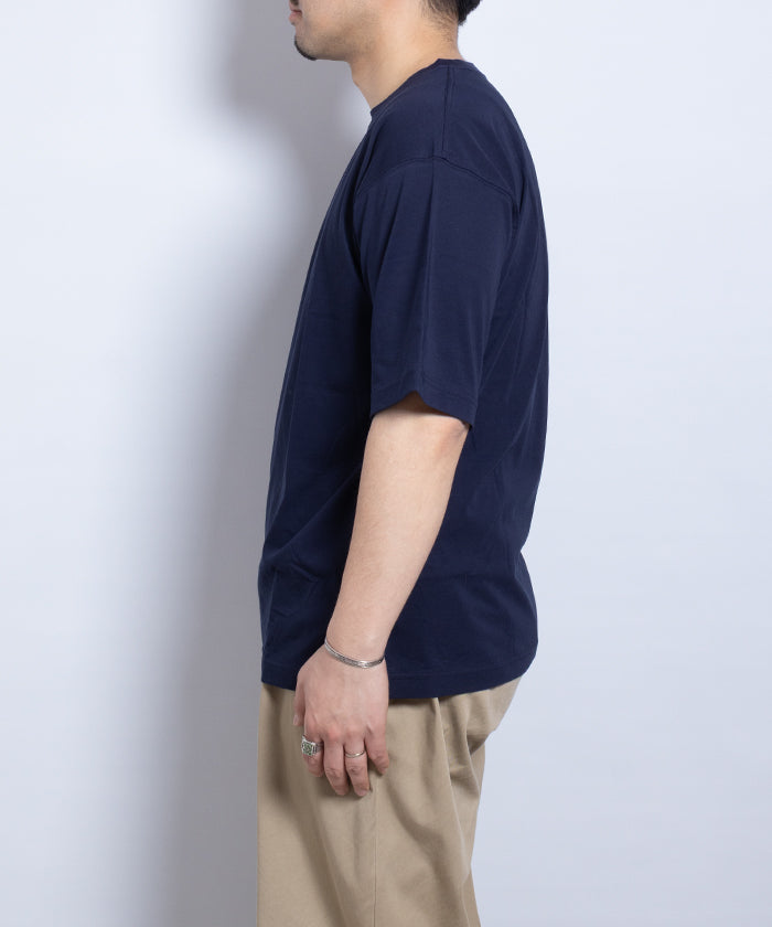 【DRESS】BIG T-SHIRT - NAVY / ドレス ビッグ Tシャツ ネイビー 2025SS 2025春夏 正規取扱店 神奈川 鎌倉オンラインショップ 通販 NEAT / ニート