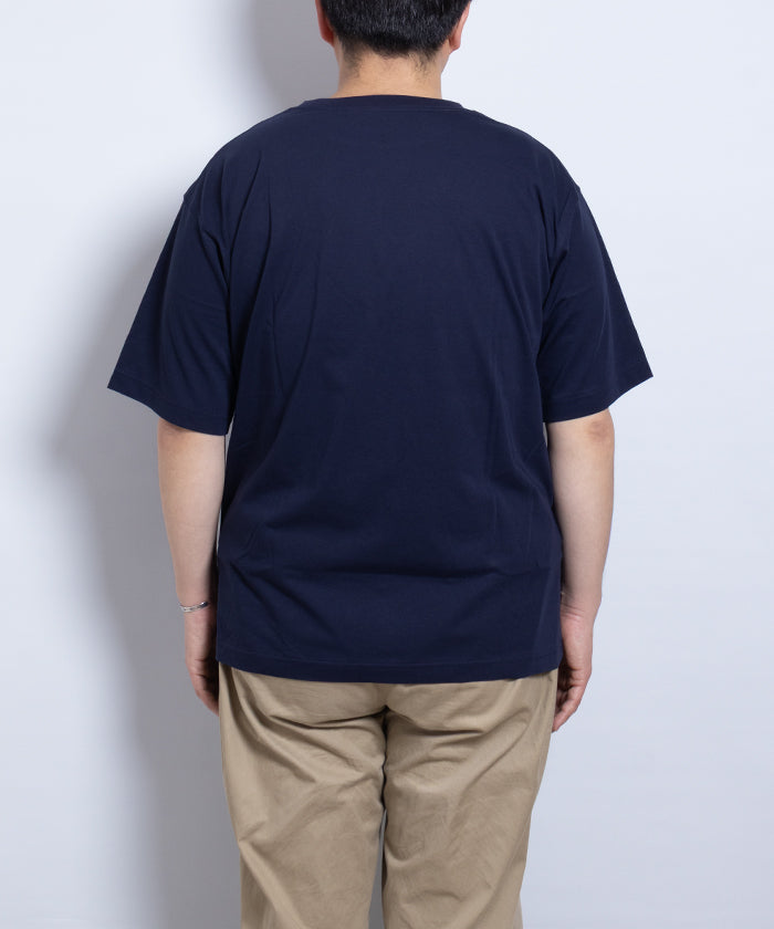【DRESS】BIG T-SHIRT - NAVY / ドレス ビッグ Tシャツ ネイビー 2025SS 2025春夏 正規取扱店 神奈川 鎌倉オンラインショップ 通販 NEAT / ニート
