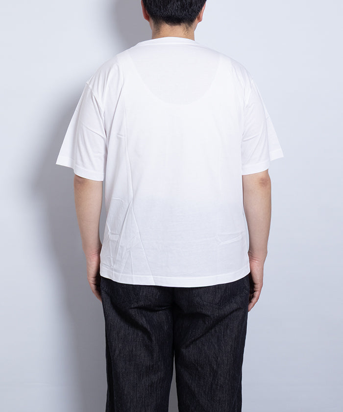 【DRESS】BIG T-SHIRT - WHITE / ドレス ビッグ Tシャツ ホワイト 白 2025SS 2025春夏 正規取扱店 神奈川 鎌倉オンラインショップ 通販 NEAT / ニート