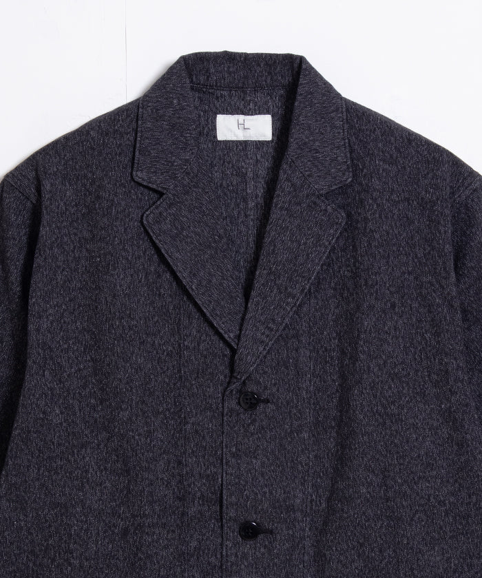 【HERILL】BLACK CHAMBRAY WORK JACKET / ヘリル ブラックシャンブレー ワークジャケット 2025AW 2025秋冬 正規取扱店 神奈川 鎌倉 オンラインショップ 通販