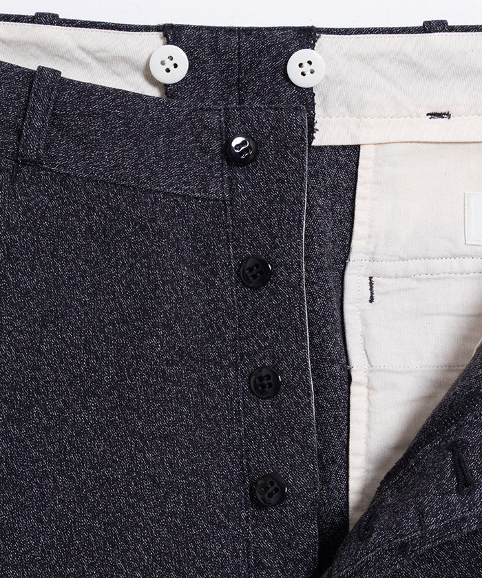 【HERILL】BLACK CHAMBRAY WORK PANTS / ヘリル ブラックシャンブレー ワークパンツ 2025aw 2025秋冬 正規取扱店 神奈川 鎌倉 オンラインショップ 通販