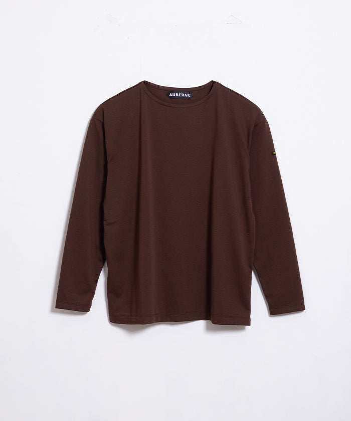 【AUBERGE】BONHEUR Ⅱ / オーベルジュ ボヌール2 無地カットソー ブラウン 2025AW 2025秋冬 正規取扱店 神奈川 鎌倉 オンラインショップ 通販