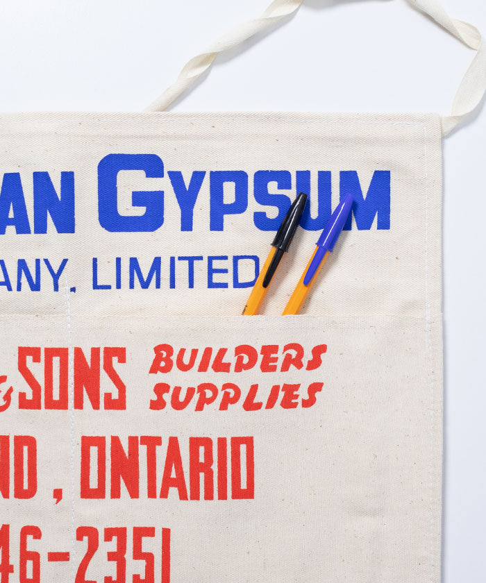 1960 년대 Canadian Gypsum Co. Ltd Nail Apron Deadstock