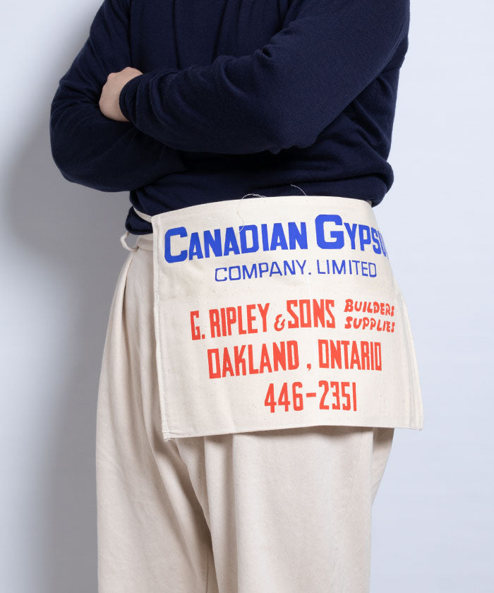 1960 년대 Canadian Gypsum Co. Ltd Nail Apron Deadstock