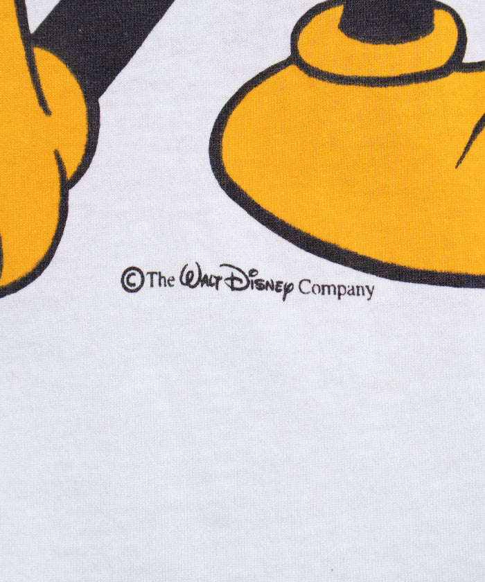 1980's CHAMPION RINGER TEE MICKEY MOUSE ABAC / チャンピオン リンガーTシャツ ミッキーマウス ヴィンテージ ビンテージ 古着 XLサイズ 通販 オンラインショップ 神奈川 鎌倉