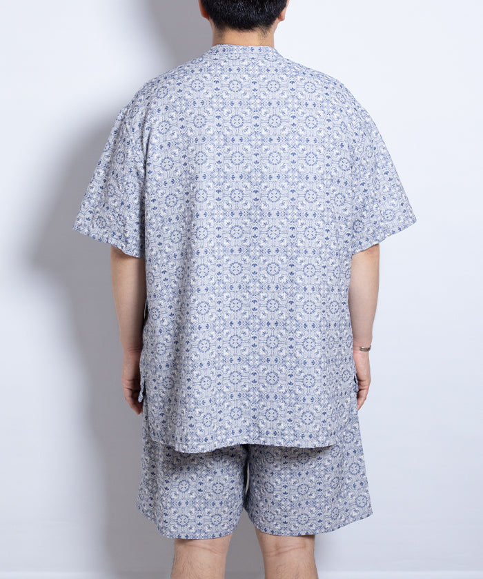 【OUTIL】CHEMISIER ARLEY / ウティ ジャカードフレンチシャツ スタンドカラー 2025SS 2025春夏 正規取扱店 神奈川 鎌倉 オンラインショップ 通販