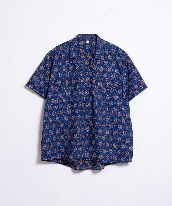 【OUTIL】CHEMISIER COLETTA - FLOWER / ウティ シュミジエ コレット 開襟シャツ 2025SS 2025春夏 総柄 花柄 半袖シャツ 正規取扱店 神奈川 鎌倉オンラインショップ 通販