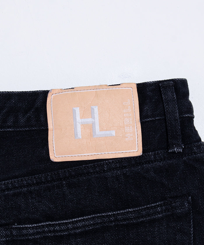 【HERILL】CIOTA DENIM 4PK - BLACK VINTAGE WORN / ヘリル シオタデニム 4ポケット ブラックインディゴヴィンテージ加工 2025AW 正規取扱店 神奈川 鎌倉 オンラインショップ 通販
