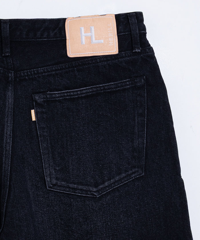 【HERILL】CIOTA DENIM 4PK - BLACK VINTAGE WORN / ヘリル シオタデニム 4ポケット ブラックインディゴヴィンテージ加工 2025AW 正規取扱店 神奈川 鎌倉 オンラインショップ 通販