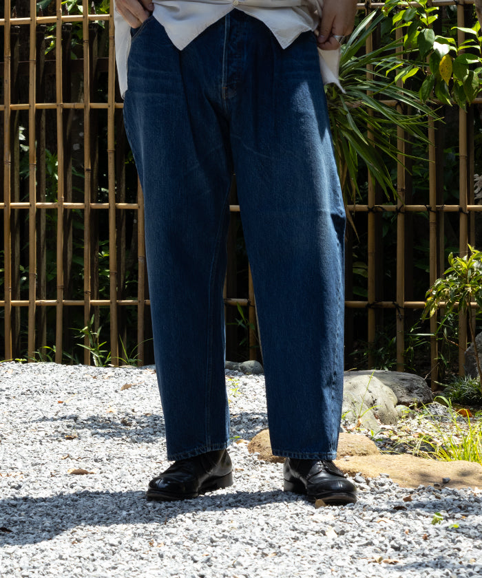【HERILL】CIOTA DENIM 4PK - VINTAGE WORN / ヘリル シオタデニム 4ポケット インディゴヴィンテージ加工 2025AW 正規取扱店 神奈川 鎌倉 オンラインショップ 通販