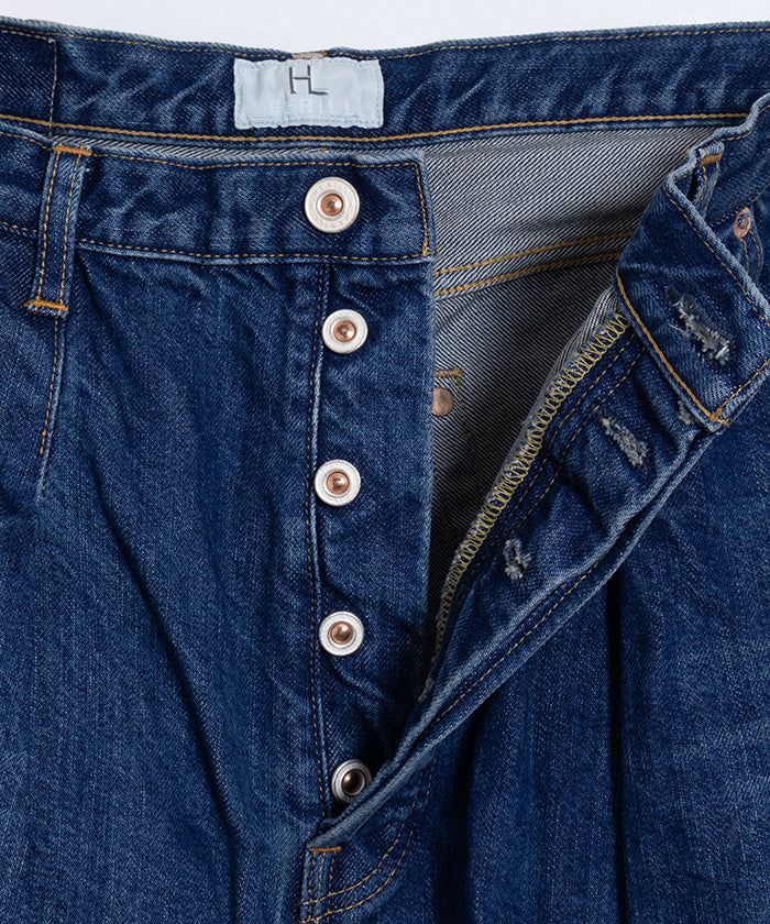 【HERILL】CIOTA DENIM 4PK - VINTAGE WORN / ヘリル シオタデニム 4ポケット インディゴヴィンテージ加工 2025AW 正規取扱店 神奈川 鎌倉 オンラインショップ 通販