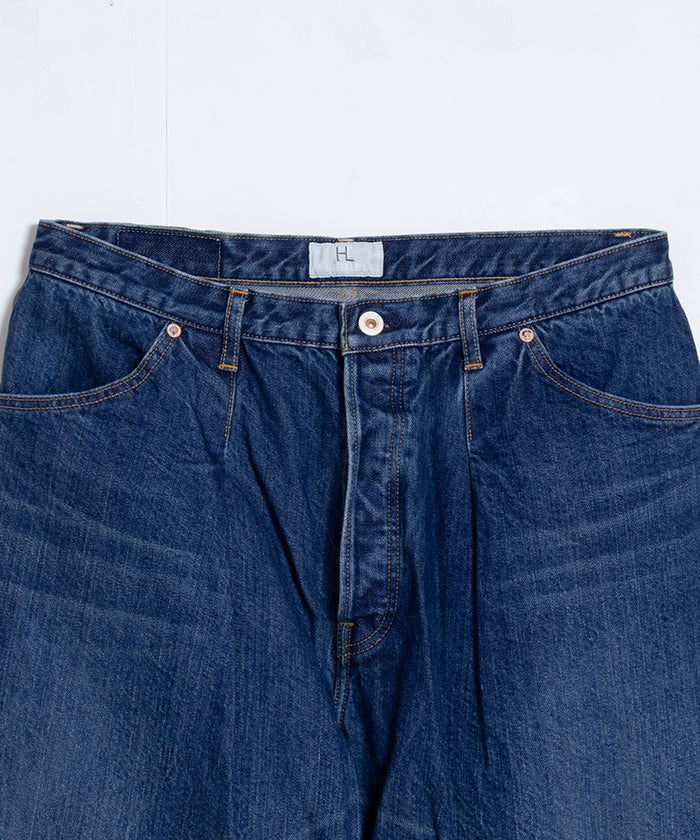【HERILL】CIOTA DENIM 4PK - VINTAGE WORN / ヘリル シオタデニム 4ポケット インディゴヴィンテージ加工 2025AW 正規取扱店 神奈川 鎌倉 オンラインショップ 通販