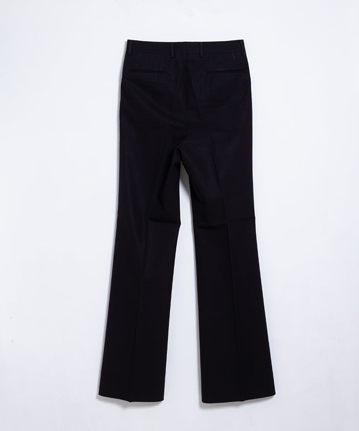 【NEAT】COTTON TWILL FLARE - BLACK / ニート コットンツイル フレア ブラック 2025AW 2025秋冬 正規取扱店 神奈川 鎌倉 オンラインショップ 通販