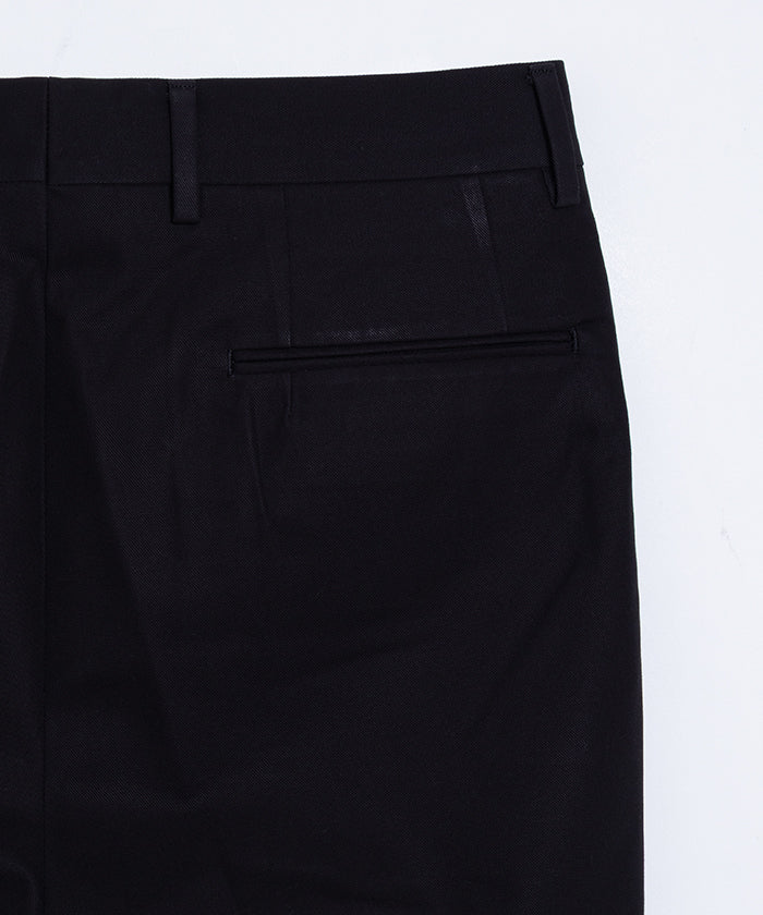 【NEAT】COTTON TWILL FLARE - BLACK / ニート コットンツイル フレア ブラック 2025AW 2025秋冬 正規取扱店 神奈川 鎌倉 オンラインショップ 通販