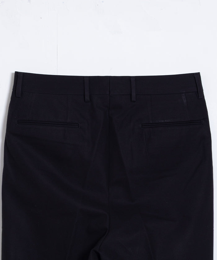 【NEAT】COTTON TWILL FLARE - BLACK / ニート コットンツイル フレア ブラック 2025AW 2025秋冬 正規取扱店 神奈川 鎌倉 オンラインショップ 通販