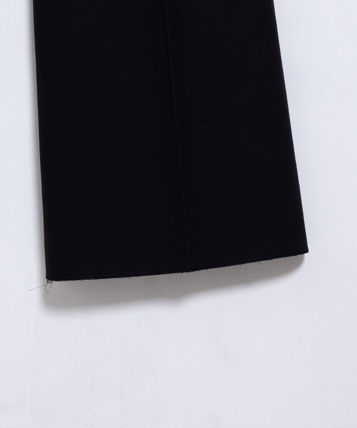【NEAT】COTTON TWILL FLARE - BLACK / ニート コットンツイル フレア ブラック 2025AW 2025秋冬 正規取扱店 神奈川 鎌倉 オンラインショップ 通販