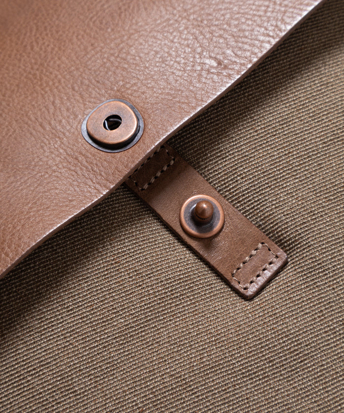 【AUBERGE】COVERT - BROWN / オーベルジュ カバート ショルダーバッグ ブラウン 2025AW 2025秋冬 正規取扱店 神奈川 鎌倉 オンラインショップ 通販