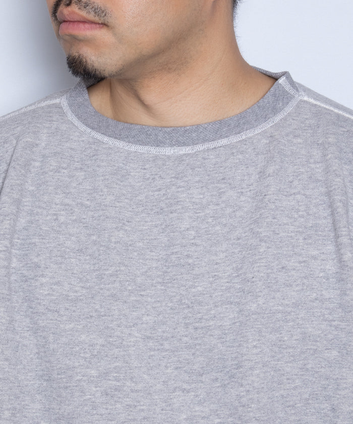 CREW NECK SWEAT SHIRTS - TOP GREY